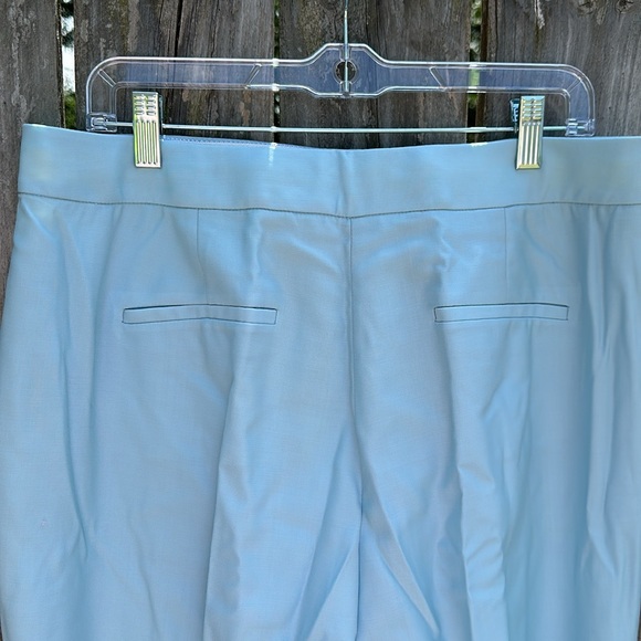 J.Crew Full Length Wide Leg Tuxedo Pant in Italian Wool for Women - Picture 7 of 13